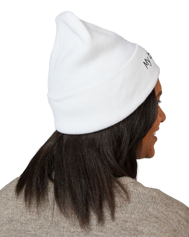 Birthday Embroidered Beanie, Classic Cuffed Hat, Personalized Winter Hat, Gift for Him/Her, Cozy Accessory for Celebrations