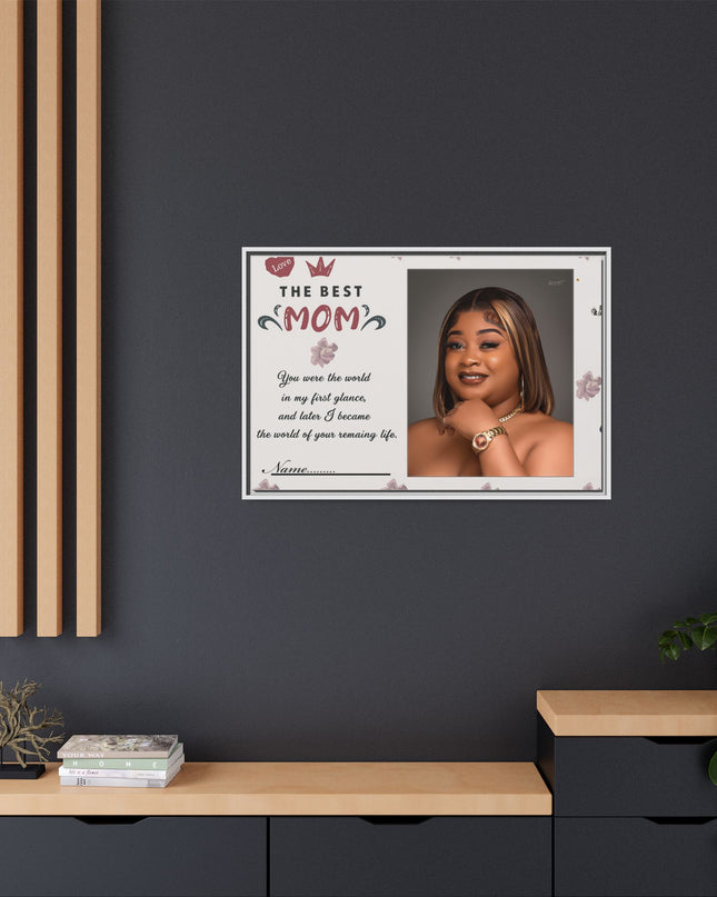 Personalized Mother's Day Framed Print, Gift for Mom, Custom Wall Art, Unique Home Décor, Family Keepsake