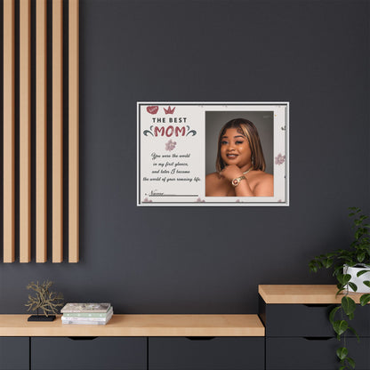 Personalized Mother's Day Framed Print, Gift for Mom, Custom Wall Art, Unique Home Décor, Family Keepsake