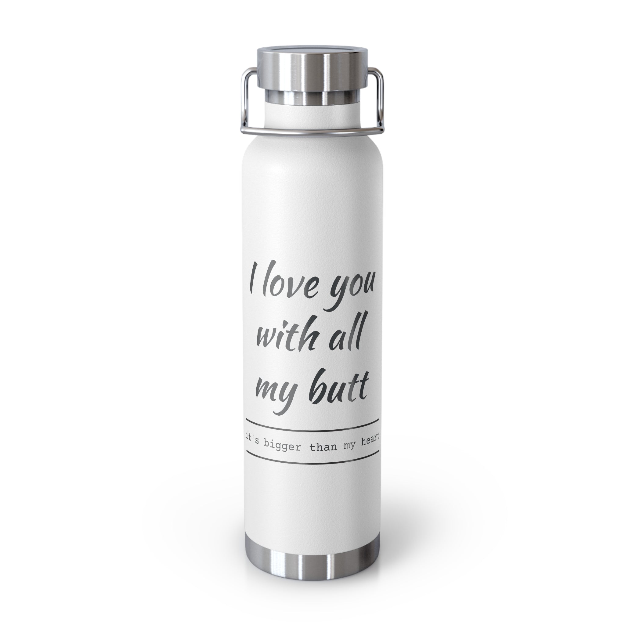 Funny Insulated Water Bottle, Gift for Girlfriend, Cute Hydration Flask, Unique Travel Mug, Cute Gift for Her, Wedding, Anniversary