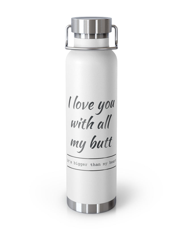 Funny Insulated Water Bottle, Gift for Girlfriend, Cute Hydration Flask, Unique Travel Mug, Cute Gift for Her, Wedding, Anniversary