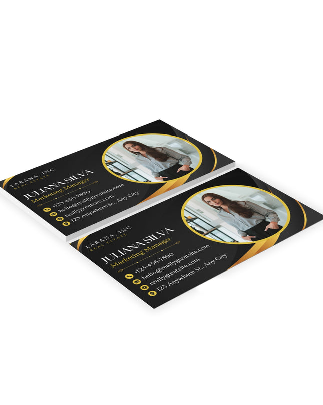Elegant Business Cards for Professionals | Customizable (just upload your cart design and we will print it for you)