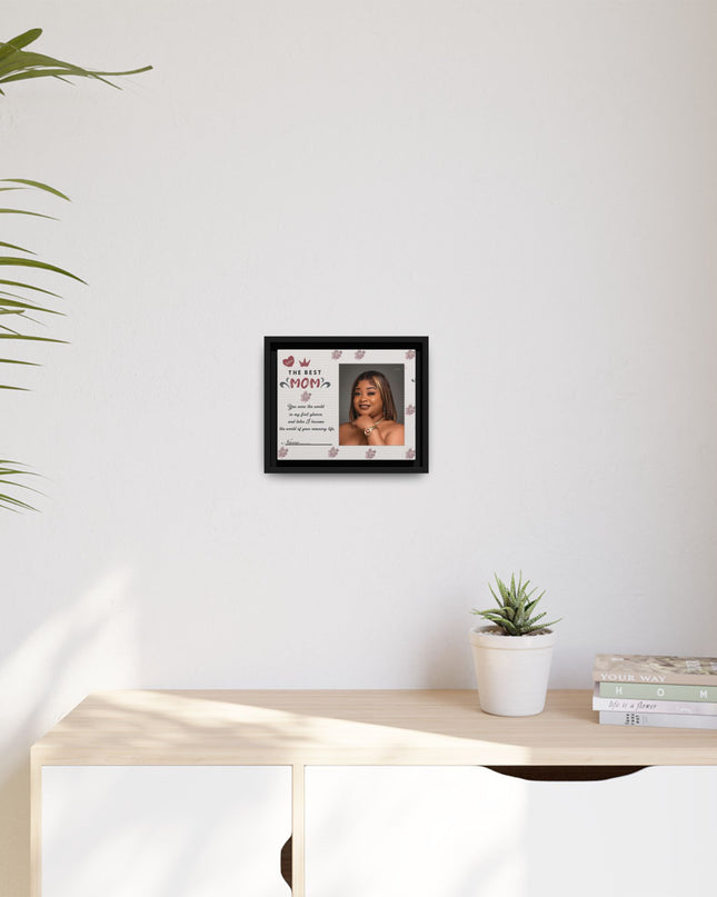 Personalized Mother's Day Framed Print, Gift for Mom, Custom Wall Art, Unique Home Décor, Family Keepsake