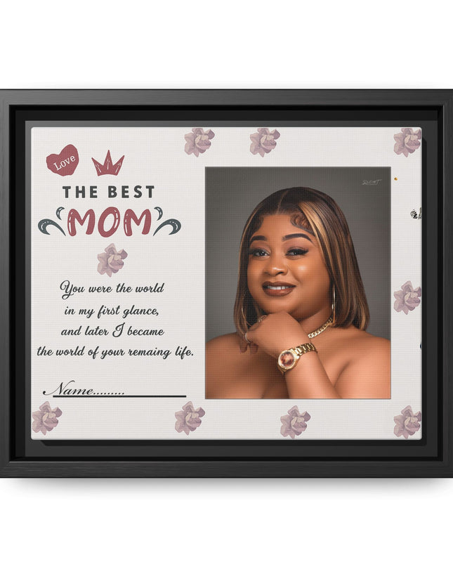 Personalized Mother's Day Framed Print, Gift for Mom, Custom Wall Art, Unique Home Décor, Family Keepsake