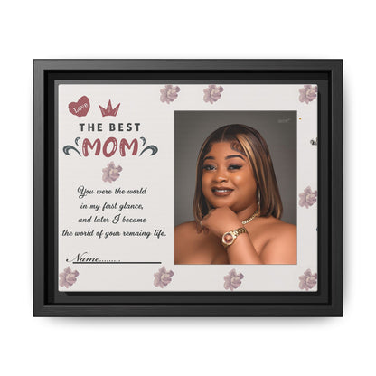 Personalized Mother's Day Framed Print, Gift for Mom, Custom Wall Art, Unique Home Décor, Family Keepsake