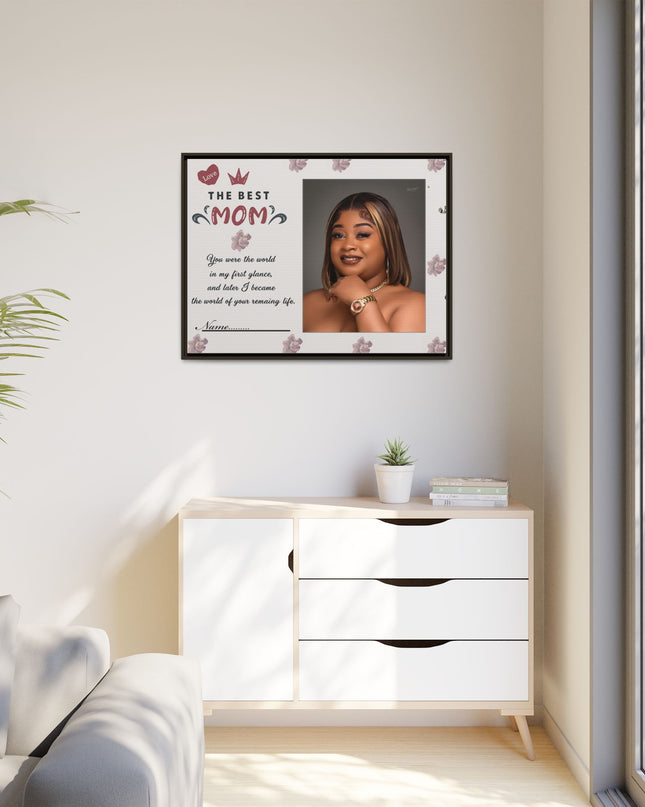 Personalized Mother's Day Framed Print, Gift for Mom, Custom Wall Art, Unique Home Décor, Family Keepsake