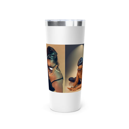 Chic Copper Tumbler with Stylish Artwork, Insulated Travel Cup, Reusable Coffee Mug, Unique Gift for Mom, Black Girl Magic, Perfect [...]