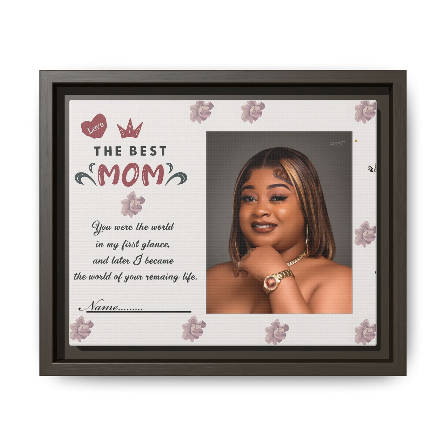 Personalized Mother's Day Framed Print, Gift for Mom, Custom Wall Art, Unique Home Décor, Family Keepsake
