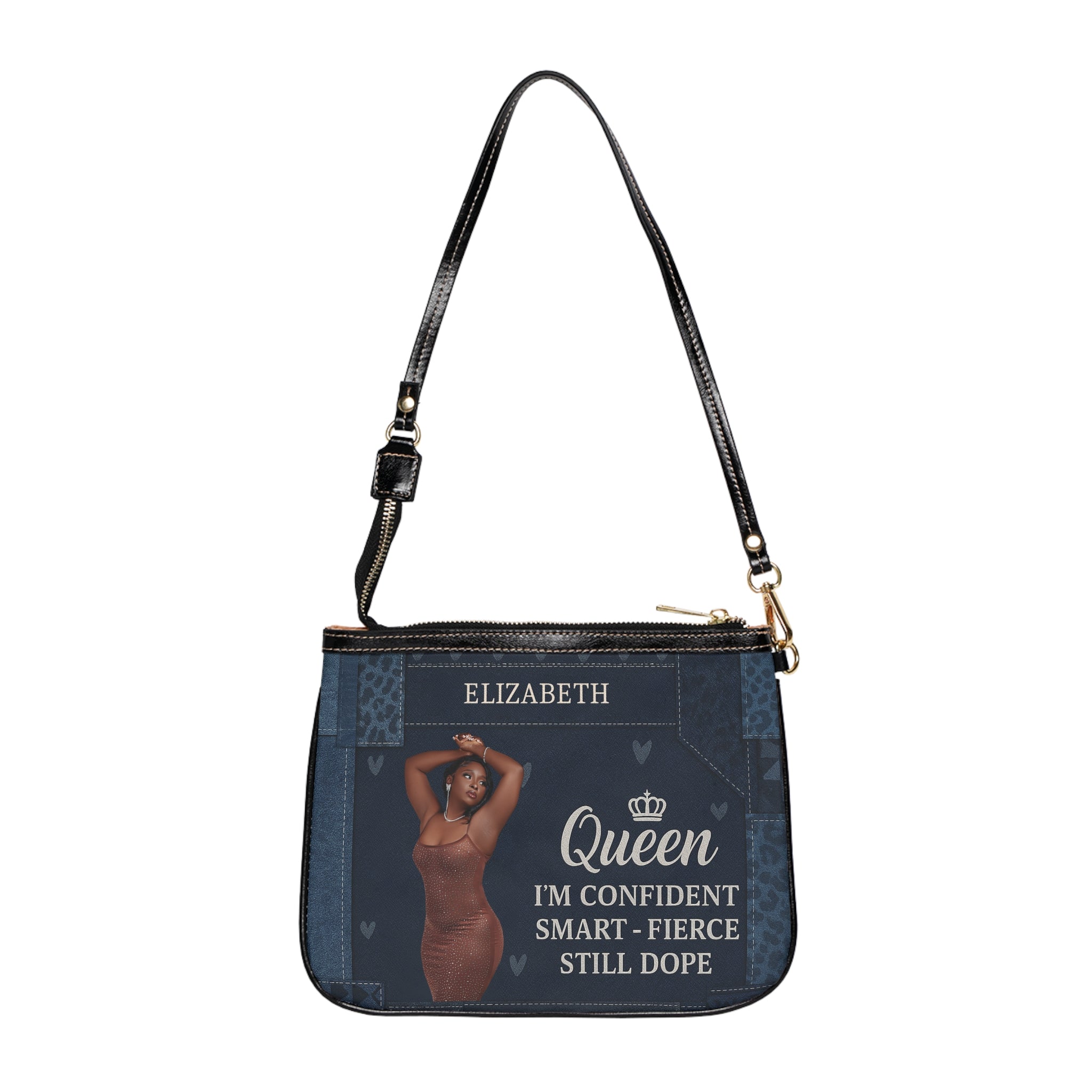 Empowering Queen Shoulder Bag - Confident & Fierce, Ideal , Stylish Everyday