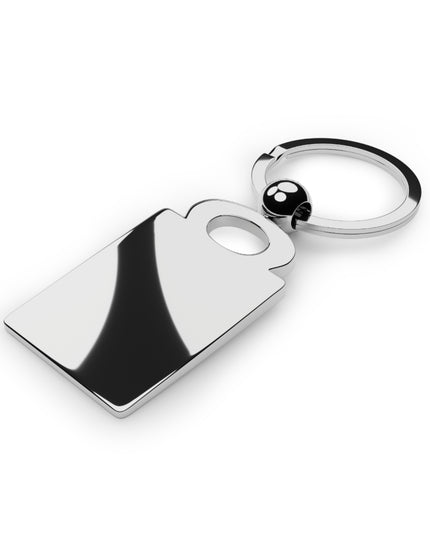 Personalized Rectangle Photo Keyring, Custom Photo Keychain, Memory Key Tag, Gift for Mom, Baby Keepsake.