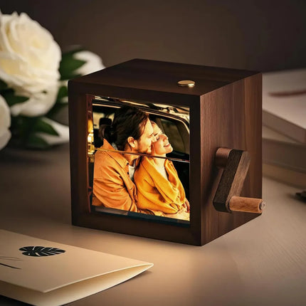 Personalized Wooden Photo ornament