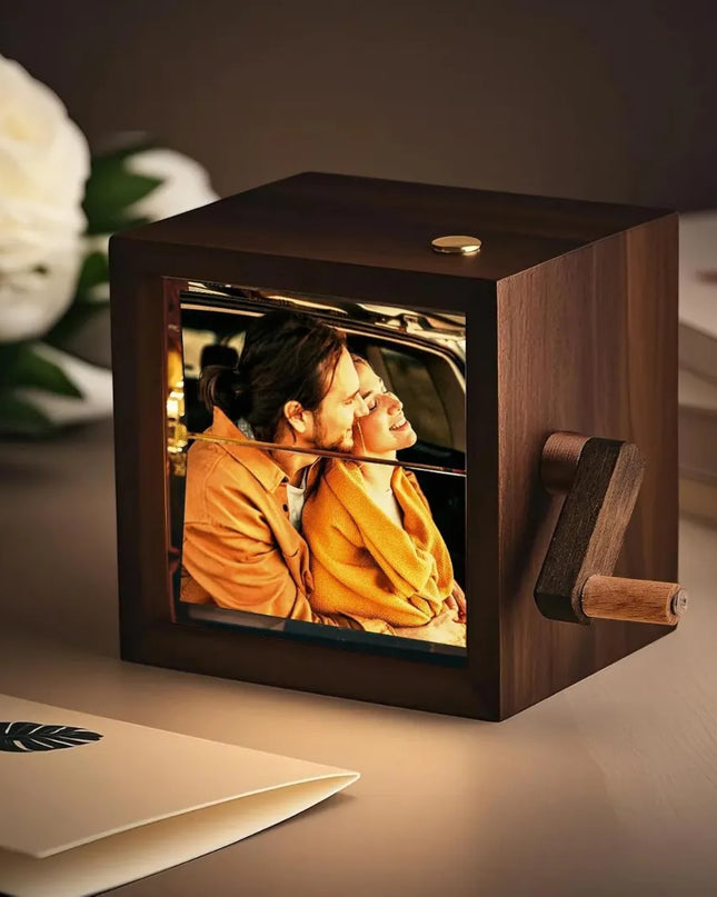 Personalized Wooden Photo ornament