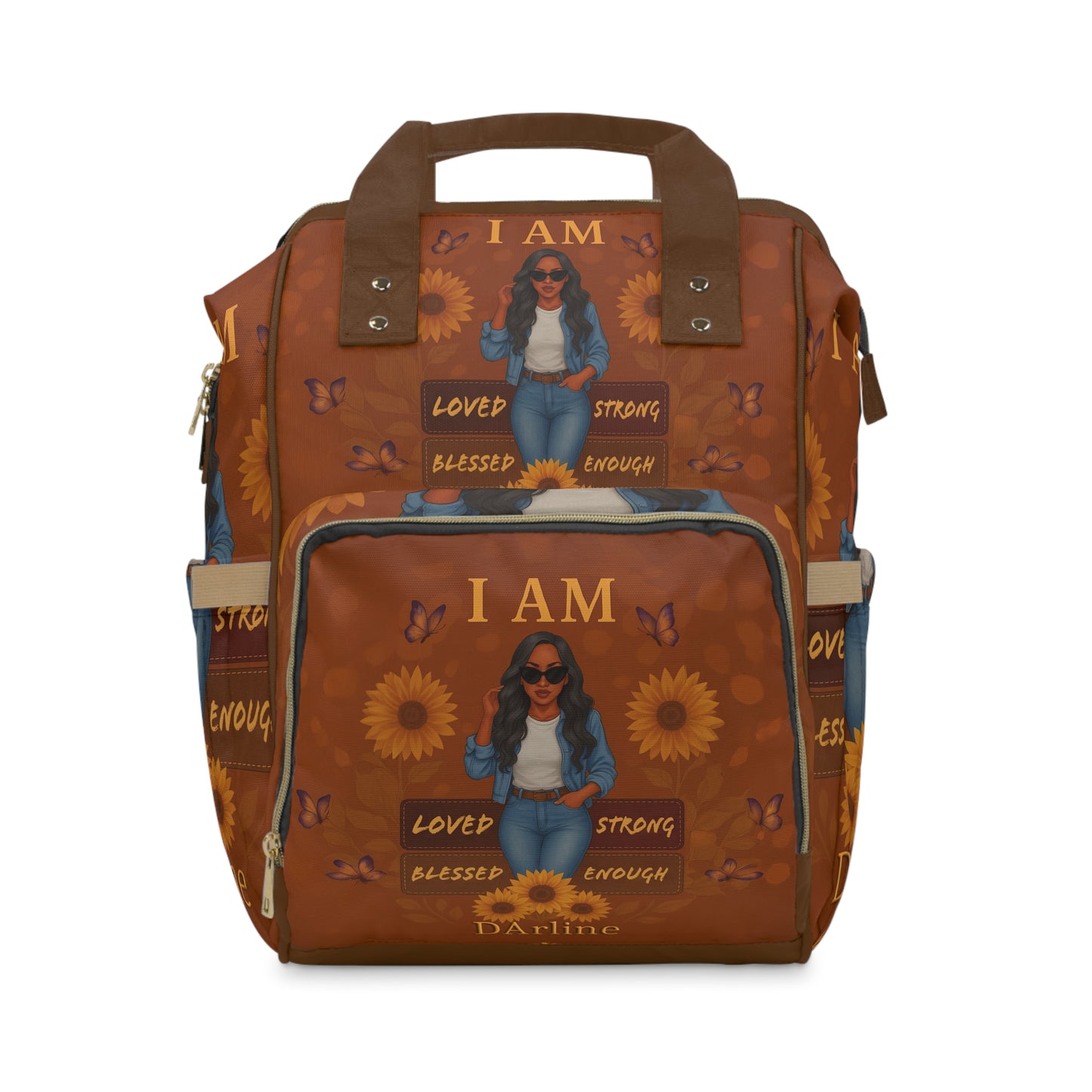 Stylish Multifunctional Diaper Backpack for Moms, Perfect for Baby Showers, Travel