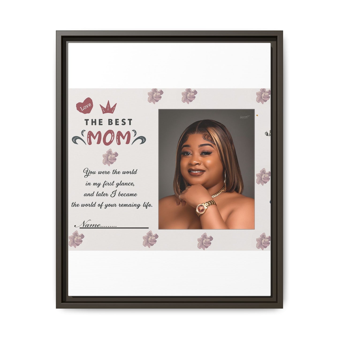 Personalized Mother's Day Framed Print, Gift for Mom, Custom Wall Art, Unique Home Décor, Family Keepsake