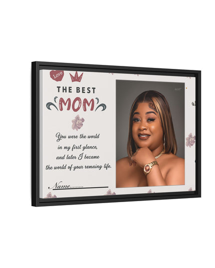 Personalized Mother's Day Framed Print, Gift for Mom, Custom Wall Art, Unique Home Décor, Family Keepsake