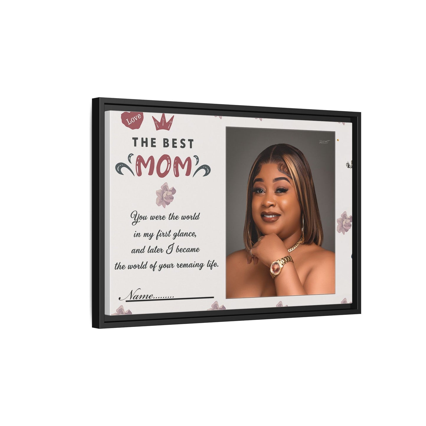 Personalized Mother's Day Framed Print, Gift for Mom, Custom Wall Art, Unique Home Décor, Family Keepsake