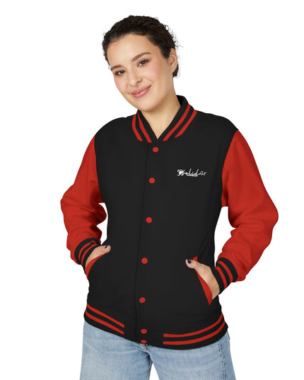 Stylish Unisex Heavyweight Letterman Jacket - Perfect for Game Days, Casual Outings