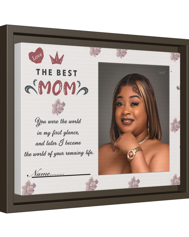 Personalized Mother's Day Framed Print, Gift for Mom, Custom Wall Art, Unique Home Décor, Family Keepsake