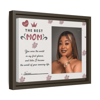 Personalized Mother's Day Framed Print, Gift for Mom, Custom Wall Art, Unique Home Décor, Family Keepsake