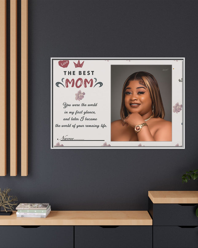 Personalized Mother's Day Framed Print, Gift for Mom, Custom Wall Art, Unique Home Décor, Family Keepsake