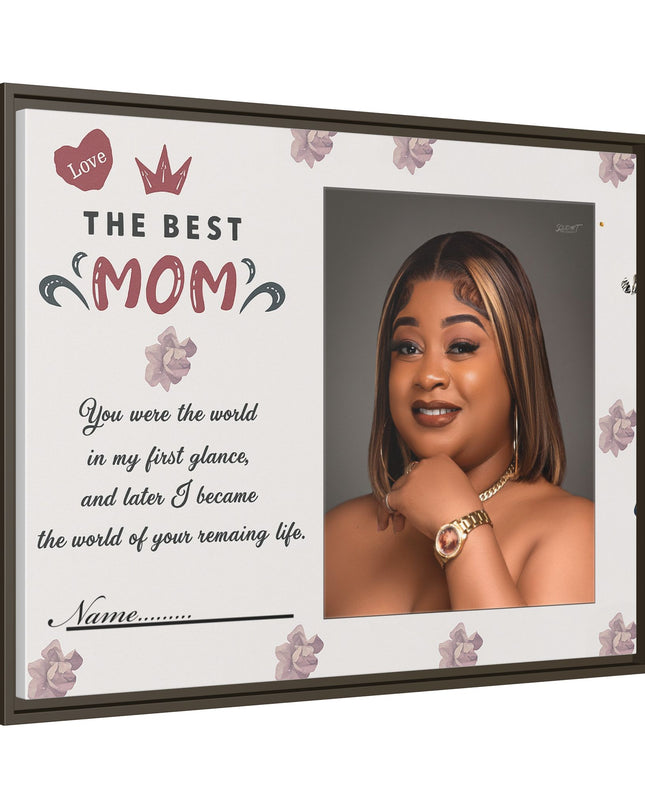 Personalized Mother's Day Framed Print, Gift for Mom, Custom Wall Art, Unique Home Décor, Family Keepsake