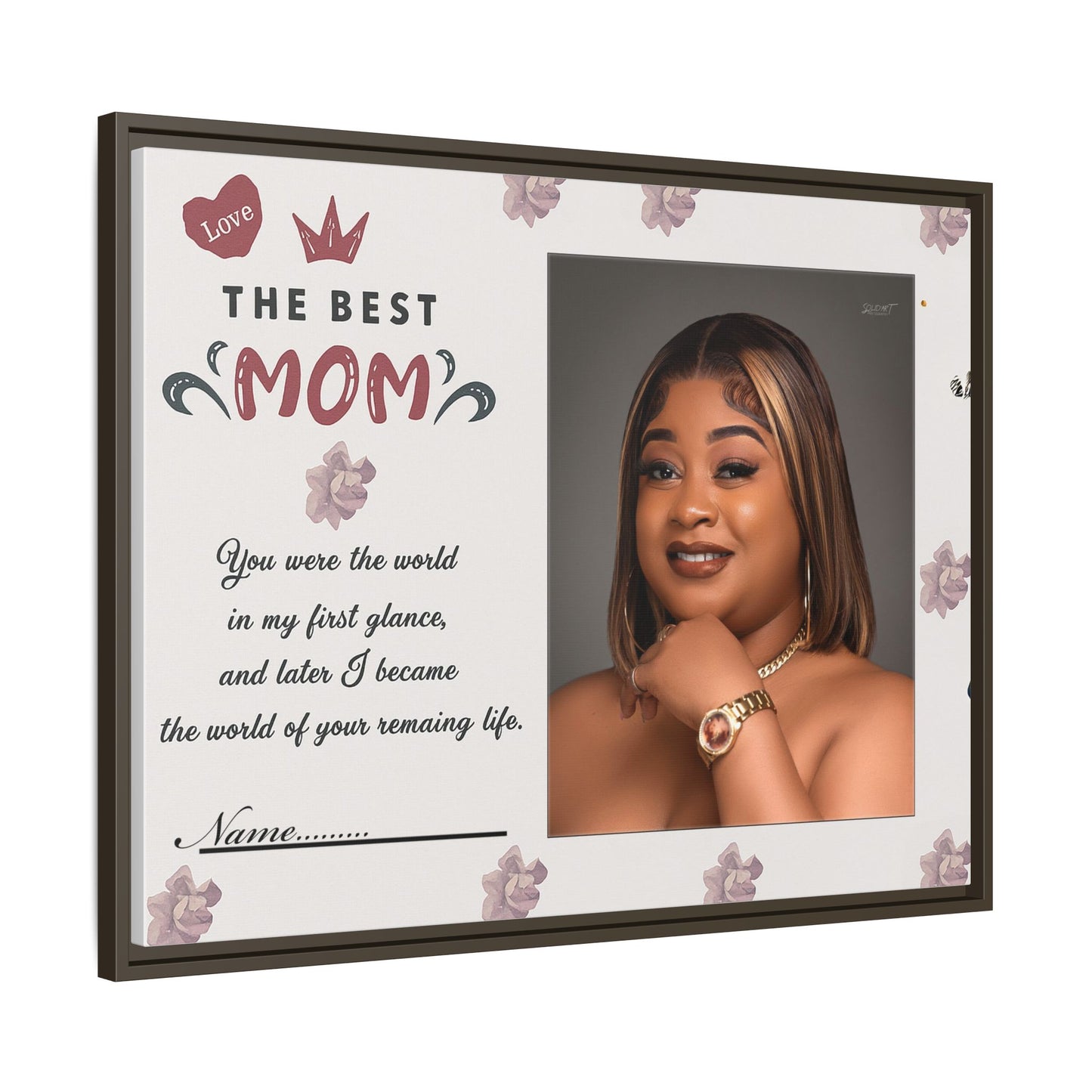 Personalized Mother's Day Framed Print, Gift for Mom, Custom Wall Art, Unique Home Décor, Family Keepsake