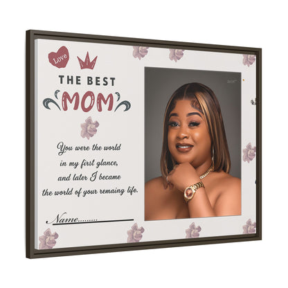 Personalized Mother's Day Framed Print, Gift for Mom, Custom Wall Art, Unique Home Décor, Family Keepsake