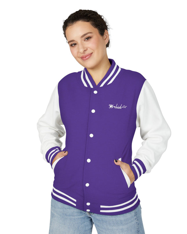 Stylish Unisex Heavyweight Letterman Jacket - Perfect for Game Days, Casual Outings