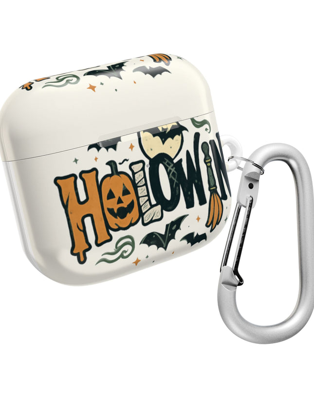 Halloween AirPod Case, Spooky Earbud Cover, Fall Accessory, Pumpkin Decor, Witch Craft Gift, Trick or Treat Storage