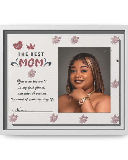 Personalized Mother's Day Framed Print, Gift for Mom, Custom Wall Art, Unique Home Décor, Family Keepsake