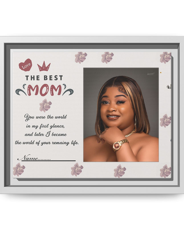 Personalized Mother's Day Framed Print, Gift for Mom, Custom Wall Art, Unique Home Décor, Family Keepsake