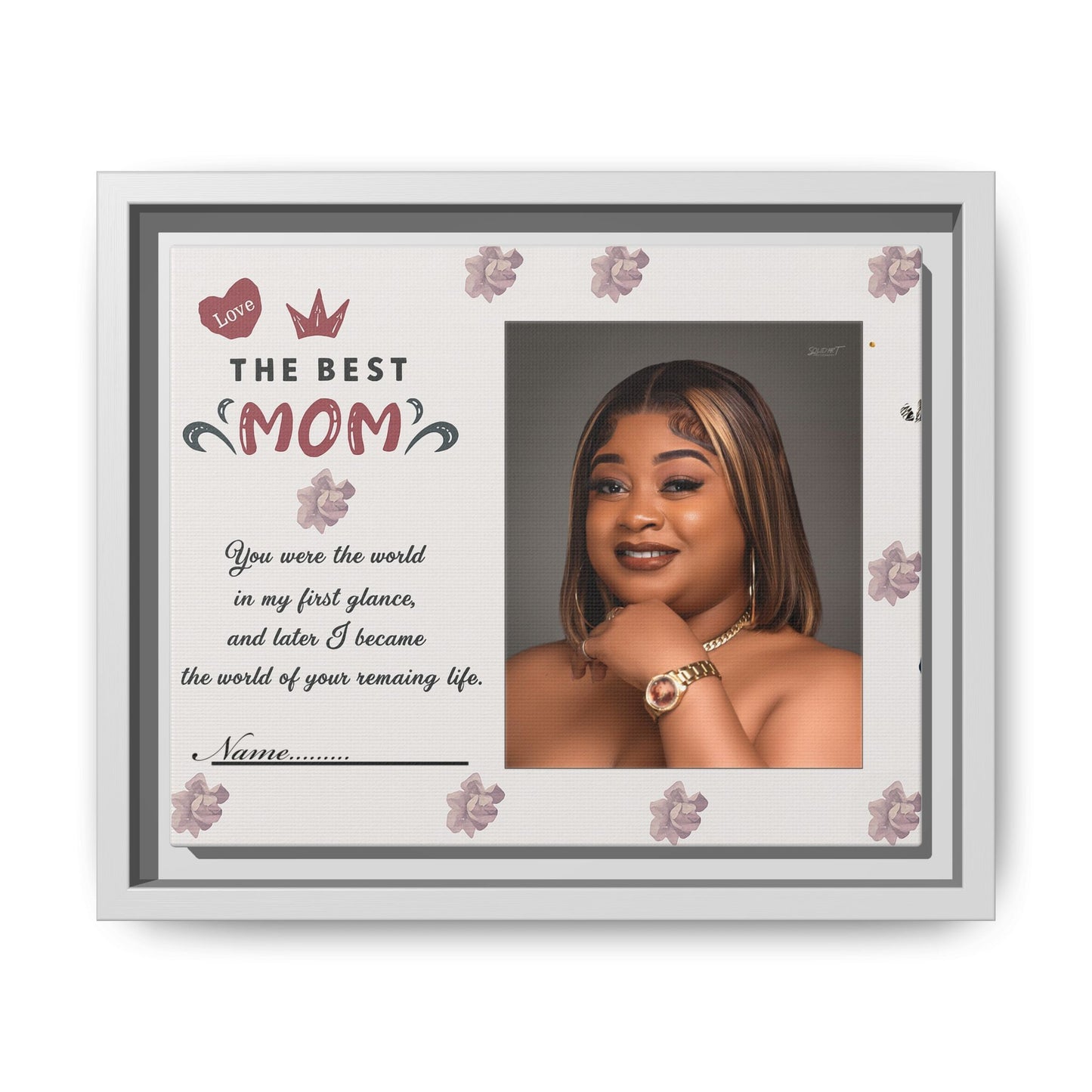 Personalized Mother's Day Framed Print, Gift for Mom, Custom Wall Art, Unique Home Décor, Family Keepsake
