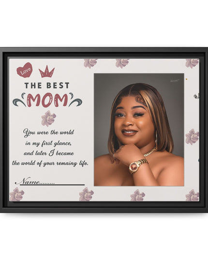 Personalized Mother's Day Framed Print, Gift for Mom, Custom Wall Art, Unique Home Décor, Family Keepsake