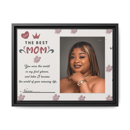 Personalized Mother's Day Framed Print, Gift for Mom, Custom Wall Art, Unique Home Décor, Family Keepsake