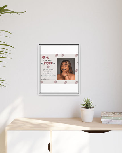 Personalized Mother's Day Framed Print, Gift for Mom, Custom Wall Art, Unique Home Décor, Family Keepsake