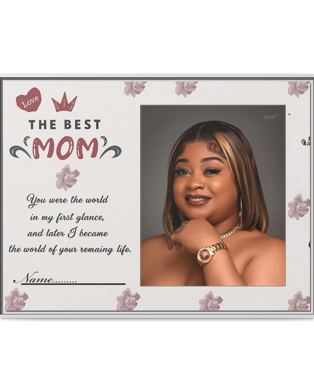 Personalized Mother's Day Framed Print, Gift for Mom, Custom Wall Art, Unique Home Décor, Family Keepsake