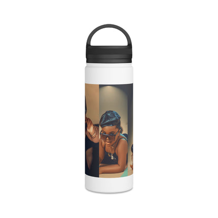 Chic Stainless Steel Water Bottle | Stylish Travel Flask, Leak-Proof Hydration, Perfect for Fitness, Outdoor Adventures, and Everyday Use