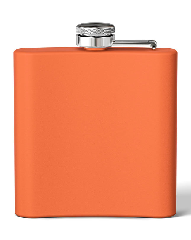 Chic Stainless Steel Flask, 6oz | Stylish Drinkware, Perfect for Parties, Gifts, Weddings, Hip Flasks, Travel