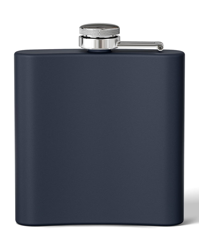 Chic Stainless Steel Flask, 6oz | Stylish Drinkware, Perfect for Parties, Gifts, Weddings, Hip Flasks, Travel