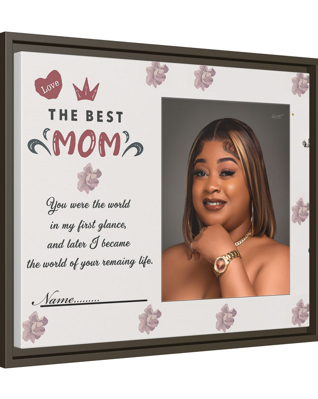 Personalized Mother's Day Framed Print, Gift for Mom, Custom Wall Art, Unique Home Décor, Family Keepsake