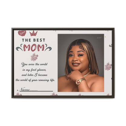 Personalized Mother's Day Framed Print, Gift for Mom, Custom Wall Art, Unique Home Décor, Family Keepsake