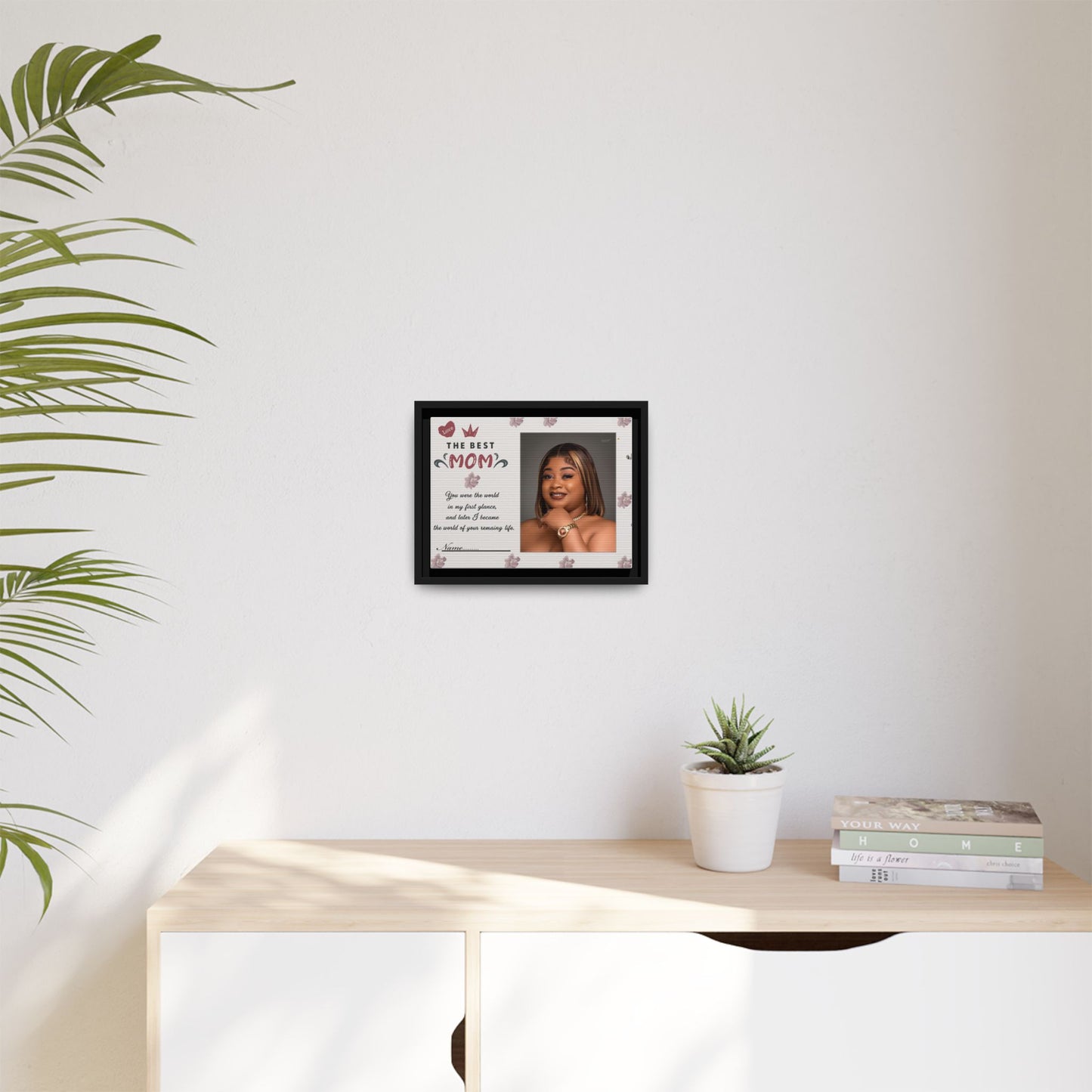 Personalized Mother's Day Framed Print, Gift for Mom, Custom Wall Art, Unique Home Décor, Family Keepsake