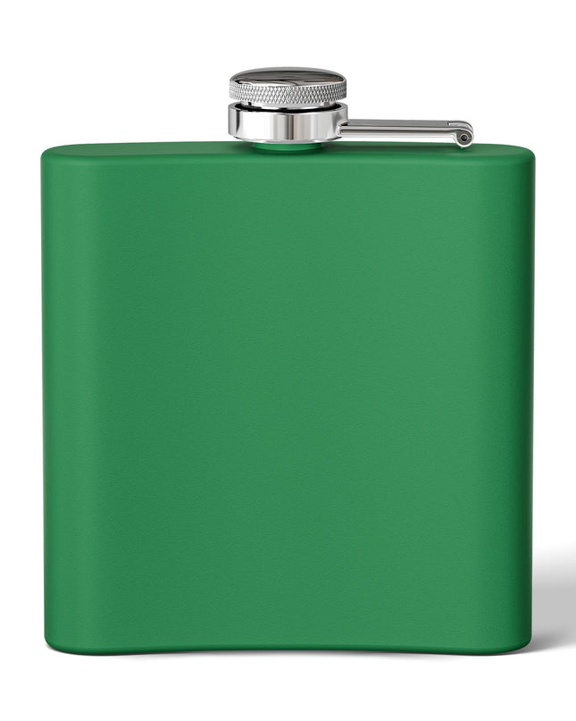 Chic Stainless Steel Flask, 6oz | Stylish Drinkware, Perfect for Parties, Gifts, Weddings, Hip Flasks, Travel