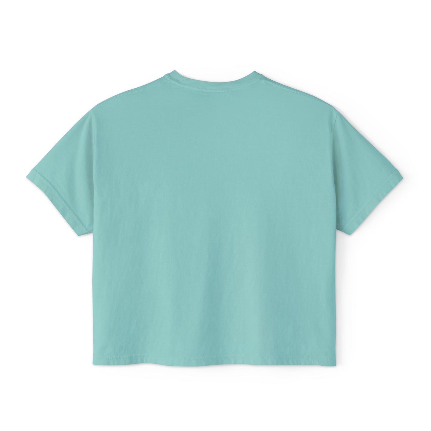 Cute Alien Graphic Women's Boxy Tee, Casual T-Shirt for Fun Vibes