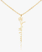 Jan-Carnation / Silver-18''/45cm