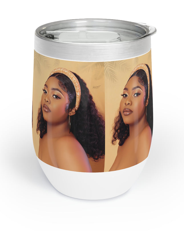 Stylish Wine Tumbler, Chic Insulated Drinkware for Wine Lovers, Perfect for Parties, Gifts, Celebrations