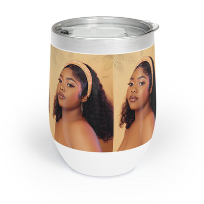 Stylish Wine Tumbler, Chic Insulated Drinkware for Wine Lovers, Perfect for Parties, Gifts, Celebrations