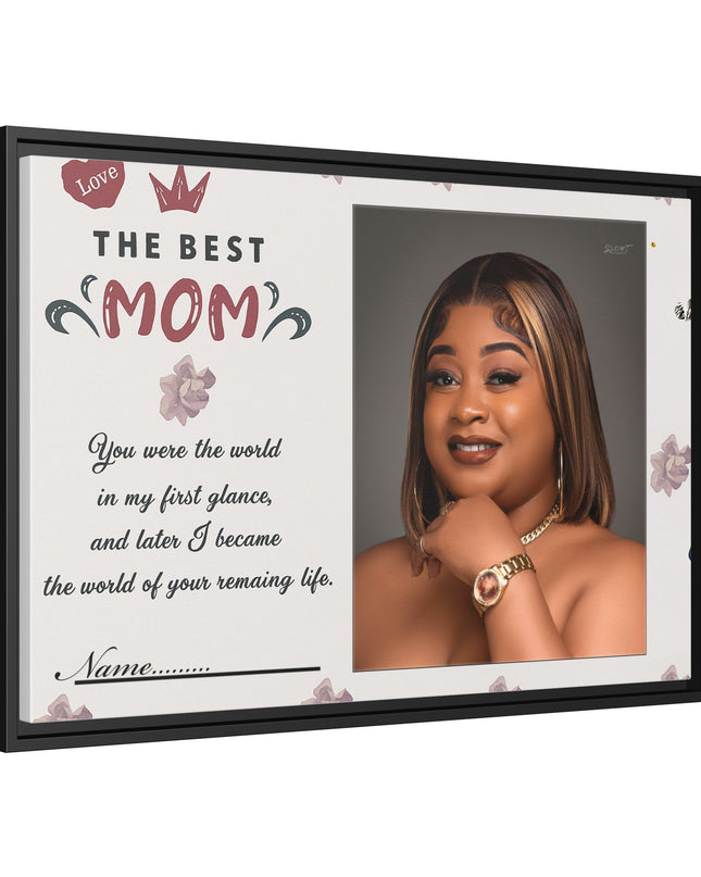 Personalized Mother's Day Framed Print, Gift for Mom, Custom Wall Art, Unique Home Décor, Family Keepsake