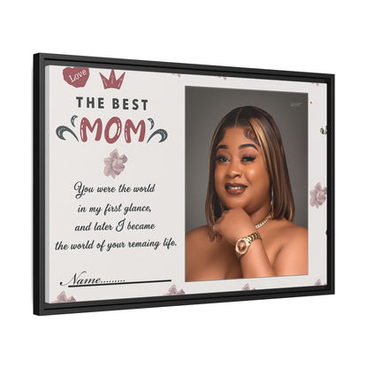Personalized Mother's Day Framed Print, Gift for Mom, Custom Wall Art, Unique Home Décor, Family Keepsake