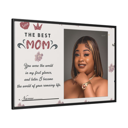 Personalized Mother's Day Framed Print, Gift for Mom, Custom Wall Art, Unique Home Décor, Family Keepsake